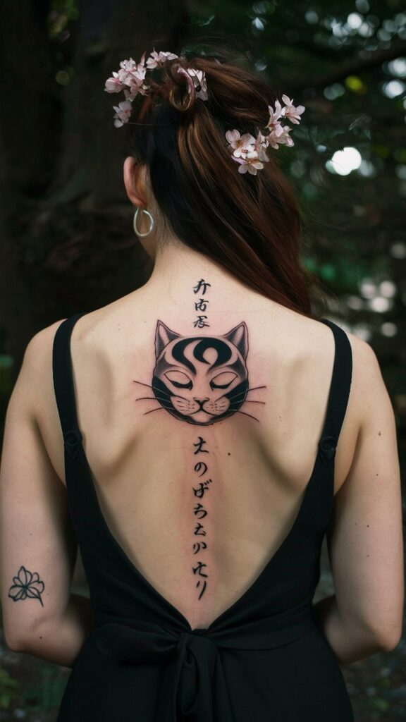 japanese cherry blossom tattoo black and white