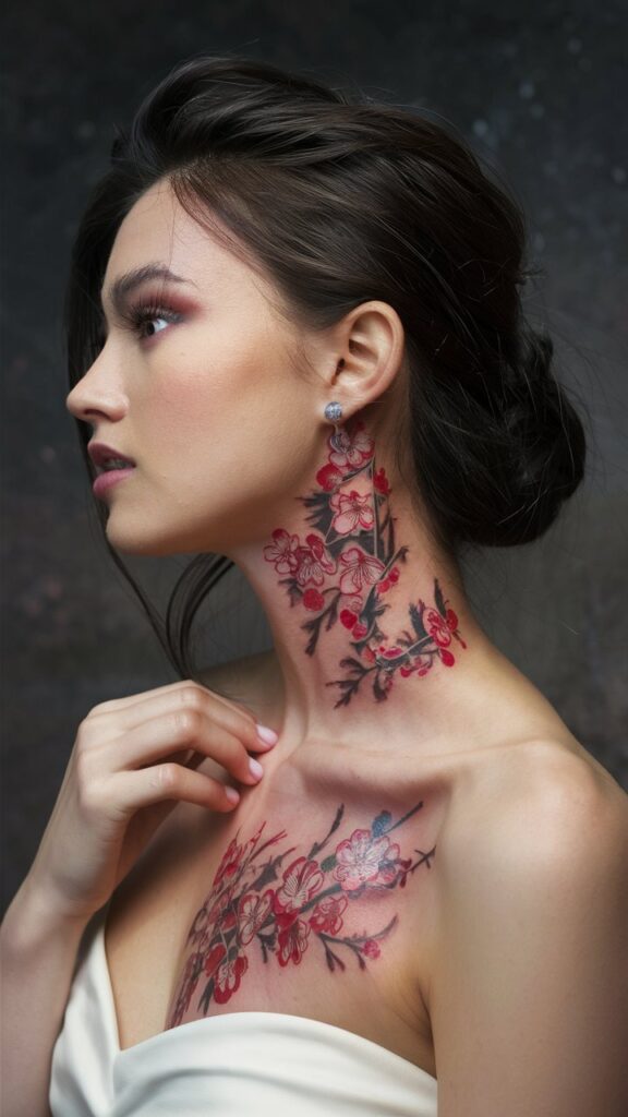 Japanese cherry blossom tattoo meaning