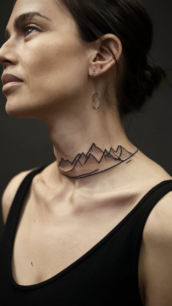 abstract tattoos for females