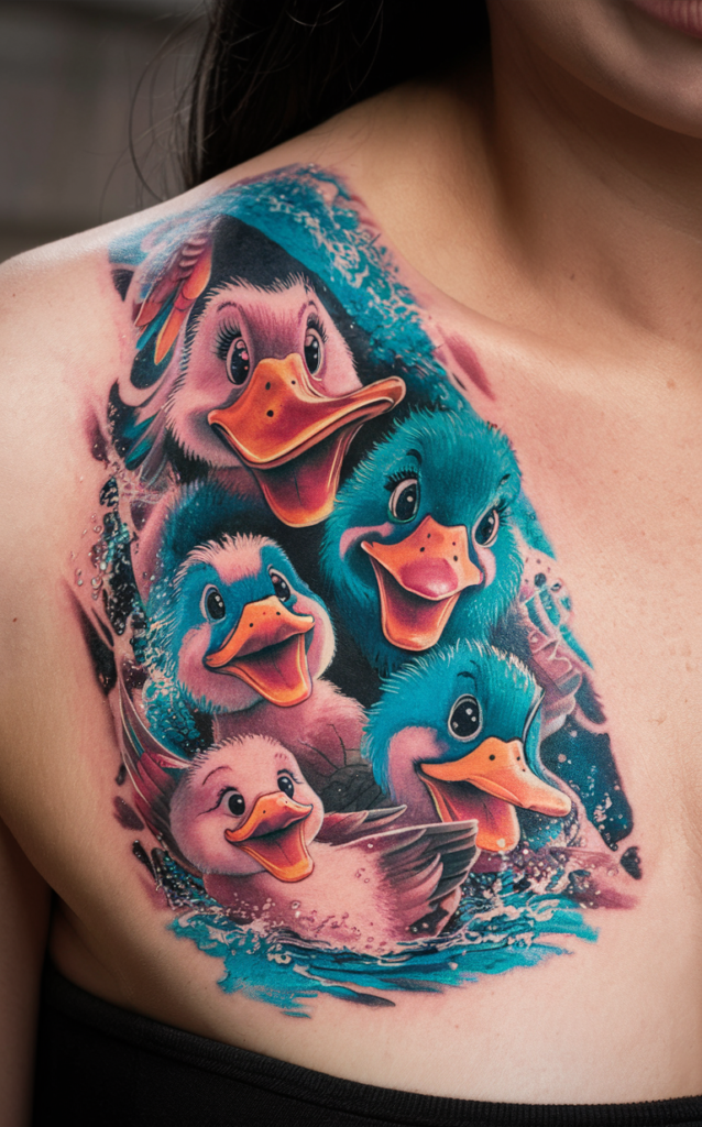 Rubber ducky tattoo