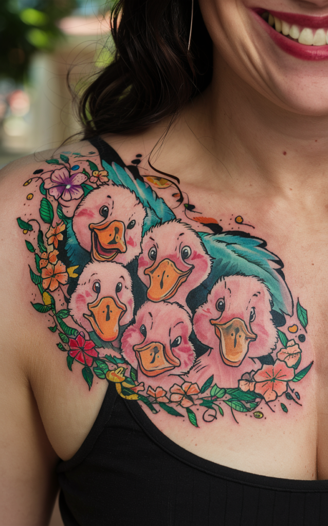 Rubber ducky tattoo