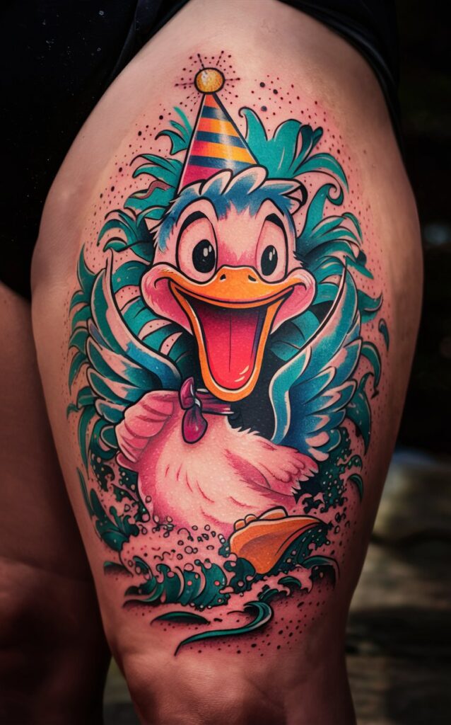 Rubber ducky tattoo