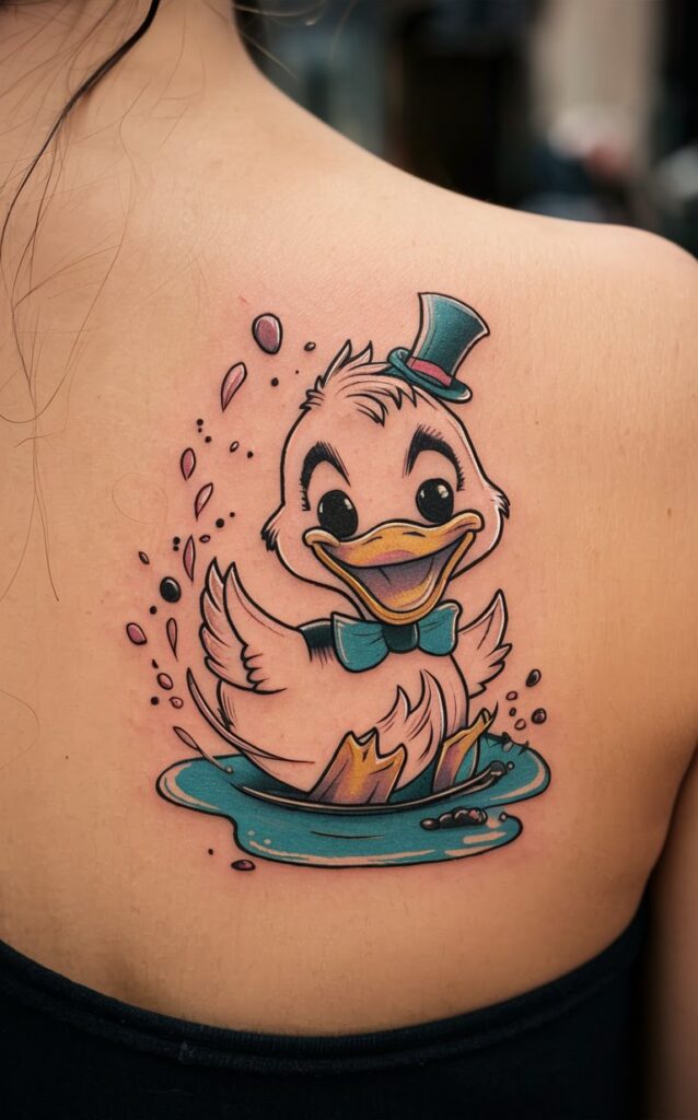 Rubber ducky tattoo