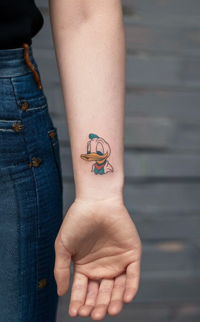 duck tattoo small