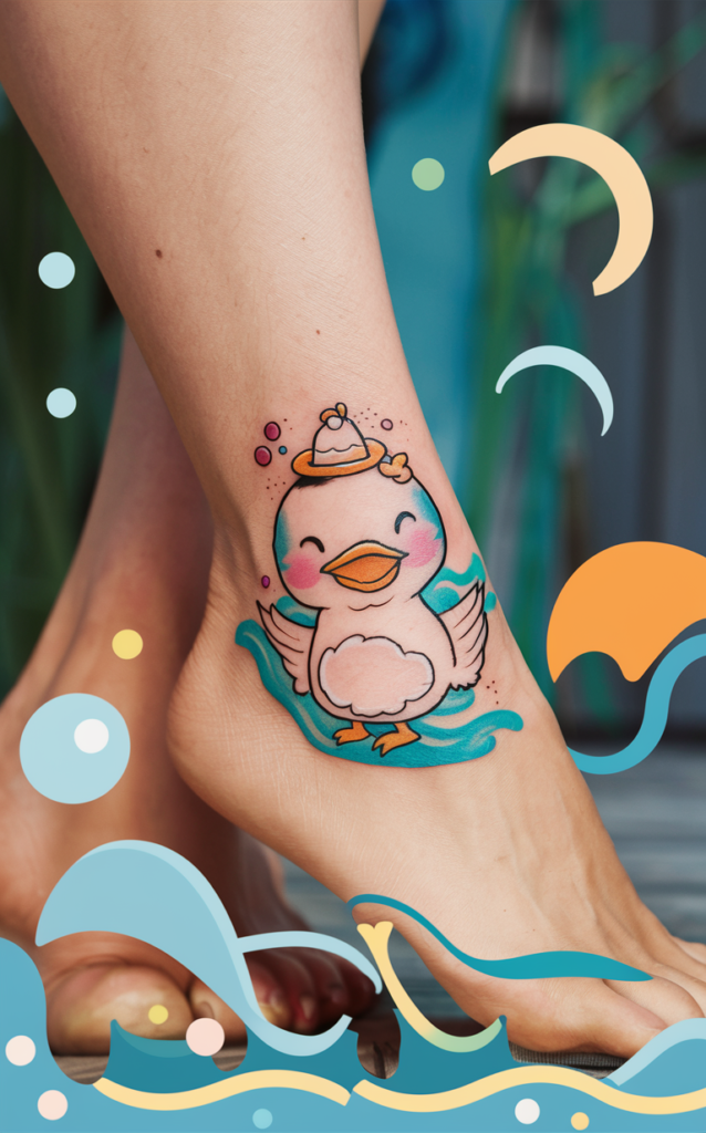 Rubber ducky tattoo