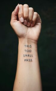 This too shall pass tattoo small
