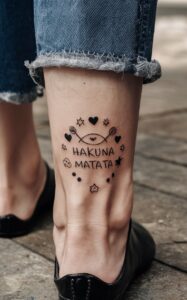 hakuna matata tattoo meaning - hakuna matata meaning - Hakuna matata tattoo small - Hakuna matata tattoo ideas - hakuna matata tattoo female - hakuna matata symbol - hakuna matata tattoo for guys