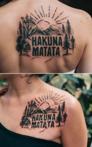 hakuna matata tattoo meaning - hakuna matata meaning - Hakuna matata tattoo small - Hakuna matata tattoo ideas - hakuna matata tattoo female - hakuna matata symbol - hakuna matata tattoo for guys