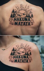 hakuna matata tattoo meaning - hakuna matata meaning - Hakuna matata tattoo small - Hakuna matata tattoo ideas - hakuna matata tattoo female - hakuna matata symbol - hakuna matata tattoo for guys