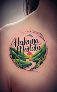 hakuna matata tattoo meaning - hakuna matata meaning - Hakuna matata tattoo small - Hakuna matata tattoo ideas - hakuna matata tattoo female - hakuna matata symbol - hakuna matata tattoo for guys