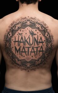 hakuna matata tattoo meaning - hakuna matata meaning - Hakuna matata tattoo small - Hakuna matata tattoo ideas - hakuna matata tattoo female - hakuna matata symbol - hakuna matata tattoo for guys