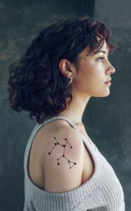 Tattoos of constellations for ladies - Tattoos of constellations for females - constellation tattoo scorpio - zodiac constellation tattoos - constellation tattoo ideas - constellation tattoos cancer