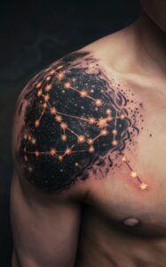 Tattoos of constellations for ladies - Tattoos of constellations for females - constellation tattoo scorpio - zodiac constellation tattoos - constellation tattoo ideas - constellation tattoos cancer