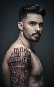 Unique tattoos for a son on father - Small tattoos for a son on father - Meaningful tattoos for a son on father - father and son tattoo symbol