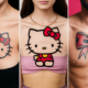 Hello Kitty Bow Tattoo Ideas