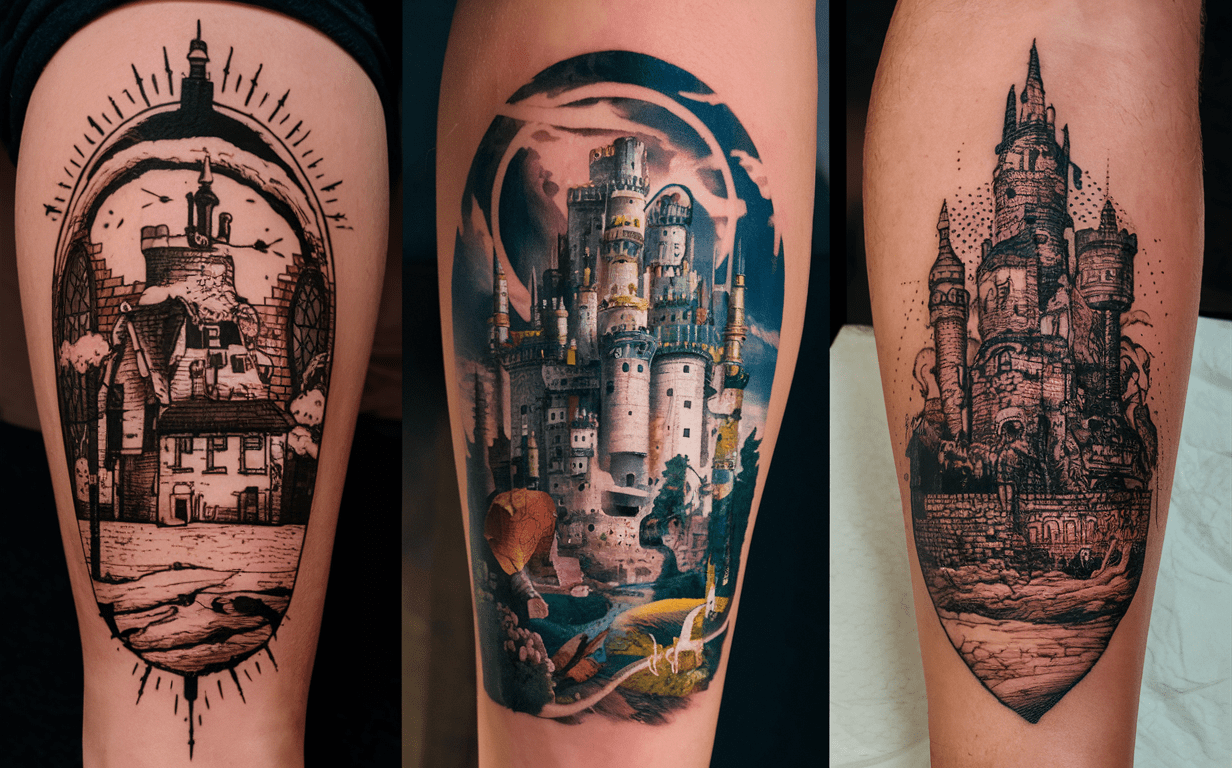 howl's moving castle tattoo Ideas
