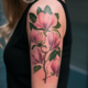 Magnolia flowers tattoo