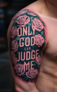Only god can judge me tattoo meaning - only god can judge me tattoo chest - only god can judge me tattoo hand - Only god can judge me tattoo small - Only god can judge me tattoo female - only god can judge me tattoo men