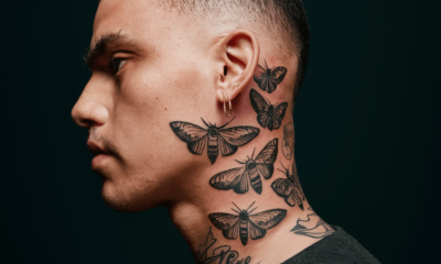 Tattoos of Death Moths