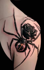 black widow tattoo meaning - Black widow tattoo designs - Black widow tattoo small - black widow tattoo men - black widow tattoo traditional