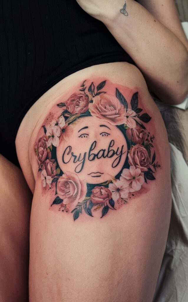 crybaby tattoo Ideas
