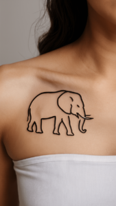 Elephant tattoo ideas for ladies - elephant tattoo meaning - elephant tattoo ideas for guys - elephant tattoo ideas small - Simple elephant tattoo ideas - elephant tattoo - family