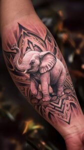 Elephant tattoo ideas for ladies - elephant tattoo meaning - elephant tattoo ideas for guys - elephant tattoo ideas small - Simple elephant tattoo ideas - elephant tattoo - family