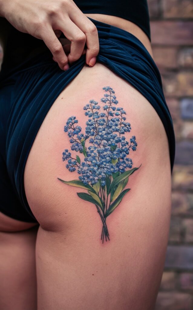 Forget me not tattoo ideas