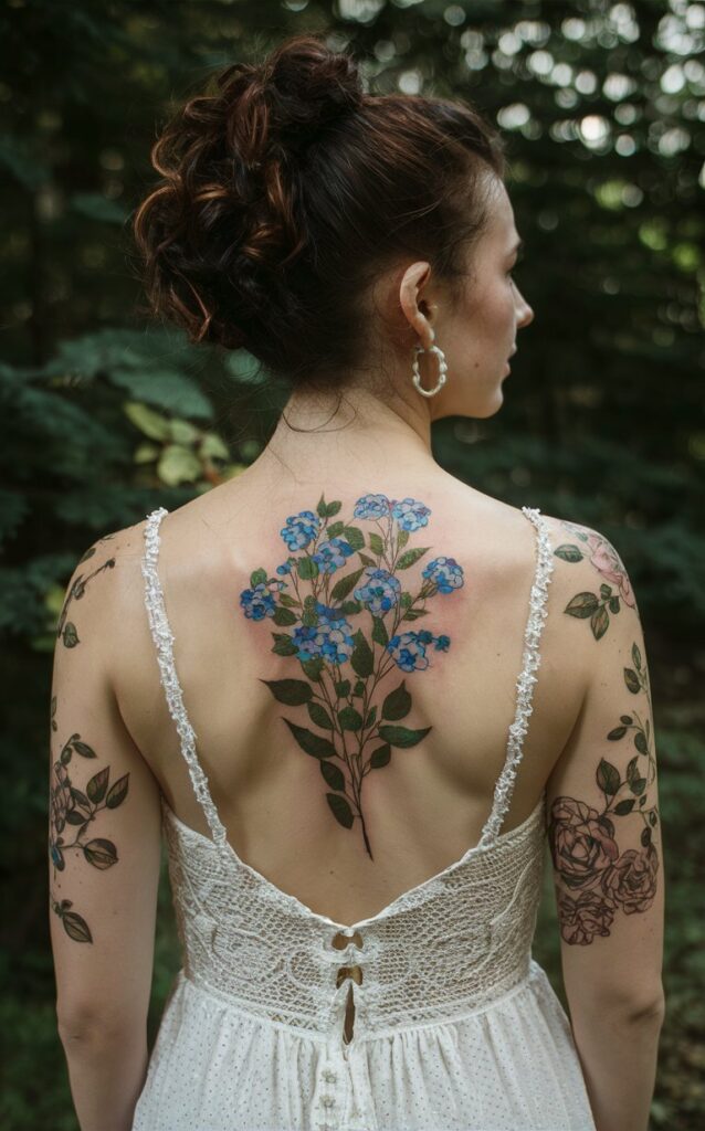 Forget me not tattoo ideas