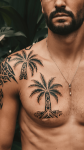 Palm tree tattoo small - palm tree tattoo meaning - palm tree tattoos for females - palm tree tattoo men - palm tree tattoo simple - palm tree tattoo minimalist
