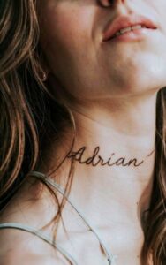 Names on neck tattoos male - Names on neck tattoos for females - Girl names on neck tattoos - name tattoo on neck - Names on neck tattoos for guys - neck tattoo name fonts