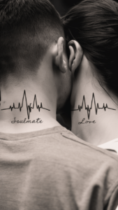Soulmate tattoos for females - soulmate tattoos for couples - soulmate tattoos symbols - soulmate tattoos for best friends - unique soulmate tattoos - soulmate tattoos for guys
