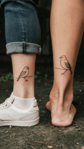sparrow tattoo small