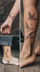 sparrow tattoo small