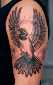 sparrow tattoo men