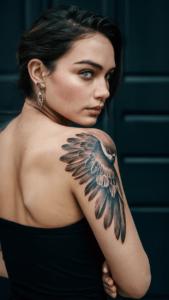 sparrow tattoos for females