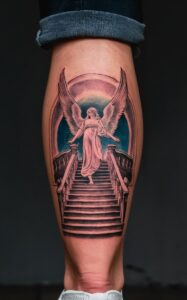 Stairway to heaven tattoo small - stairway to heaven tattoo half sleeve - stairway to heaven tattoo meaning - stairway to heaven tattoo female - stairway to heaven tattoo forearm - stairway to heaven tattoo shoulder