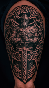 knight tattoo designs