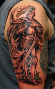 knight tattoo designs