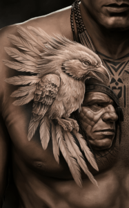 Thunderbird tattoo meaning - Thunderbird tattoo simple - Thunderbird tattoo design - Thunderbird tattoo sleeve - Native American thunderbird tattoo - Traditional thunderbird tattoo - Thunderbird tattoo chest