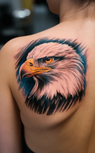 Eagle tattoo ideas for guys - Eagle tattoo on hand - Eagle Tattoo Ideas for ladies - Eagle tattoo on shoulder - Eagle tattoo on arm - Eagle tattoo meaning